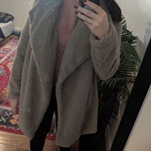 BB Dakota faux fur Sherpa coat